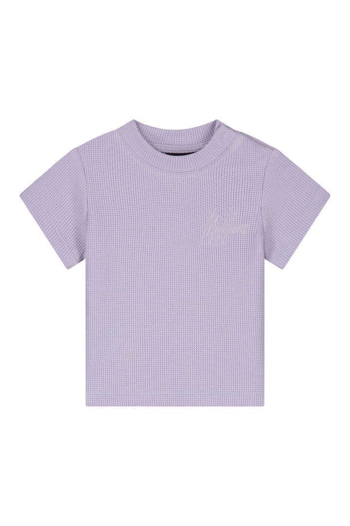 MB1-HS25-01_506_Malelions_Baby_Waffle_Signature_T-Shirt_Lilac_Front.jpg