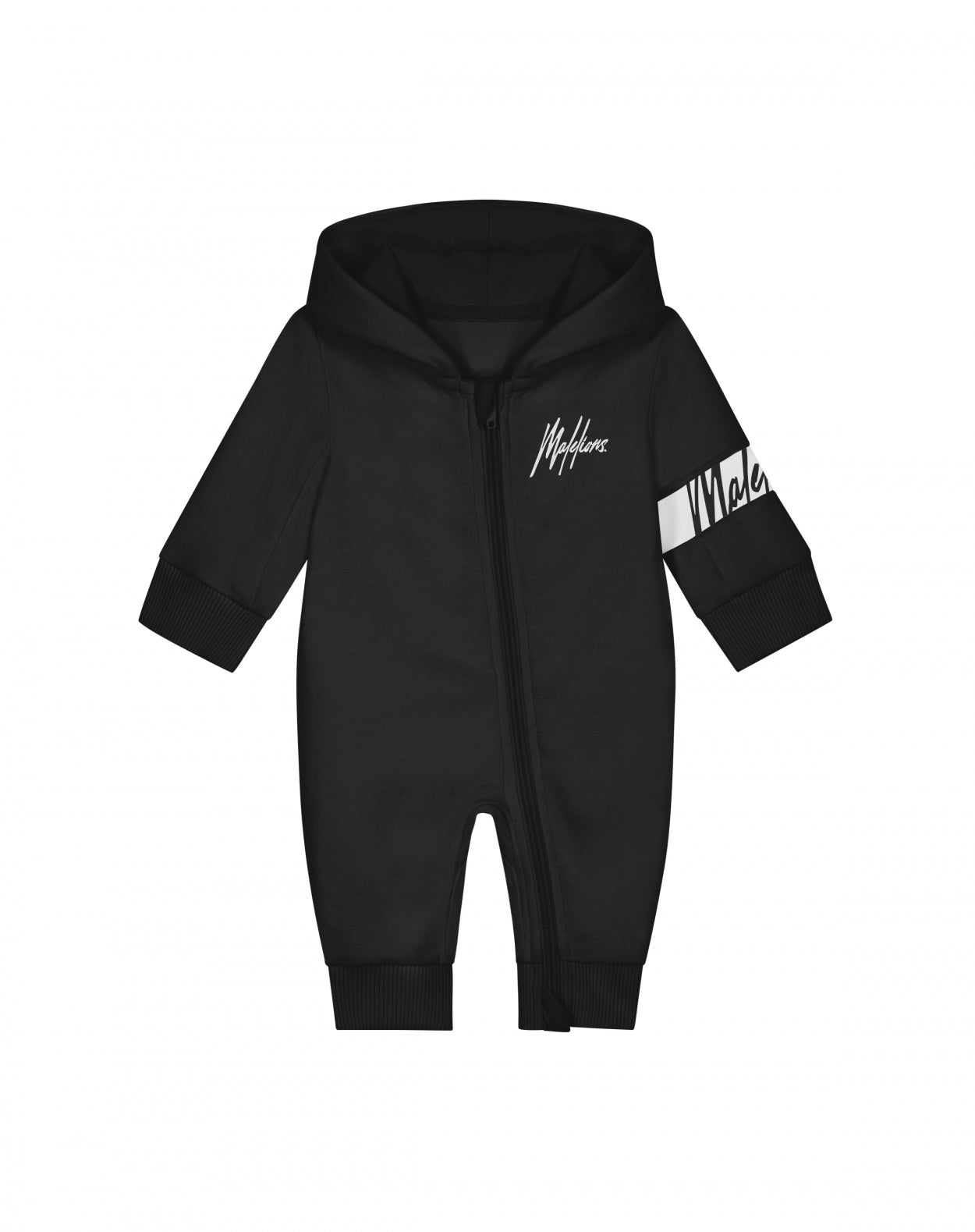  Malelions Baby Captain Tracksuit | Black