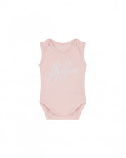 Malelions Baby Signature Bodysuit | Light Pink