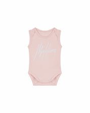 Malelions Baby Signature Bodysuit | Light Pink
