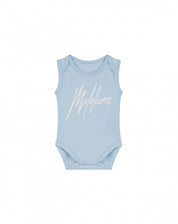 Malelions Baby Signature Bodysuit | Light Blue