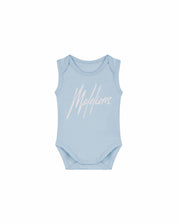 Malelions Baby Signature Bodysuit | Light Blue