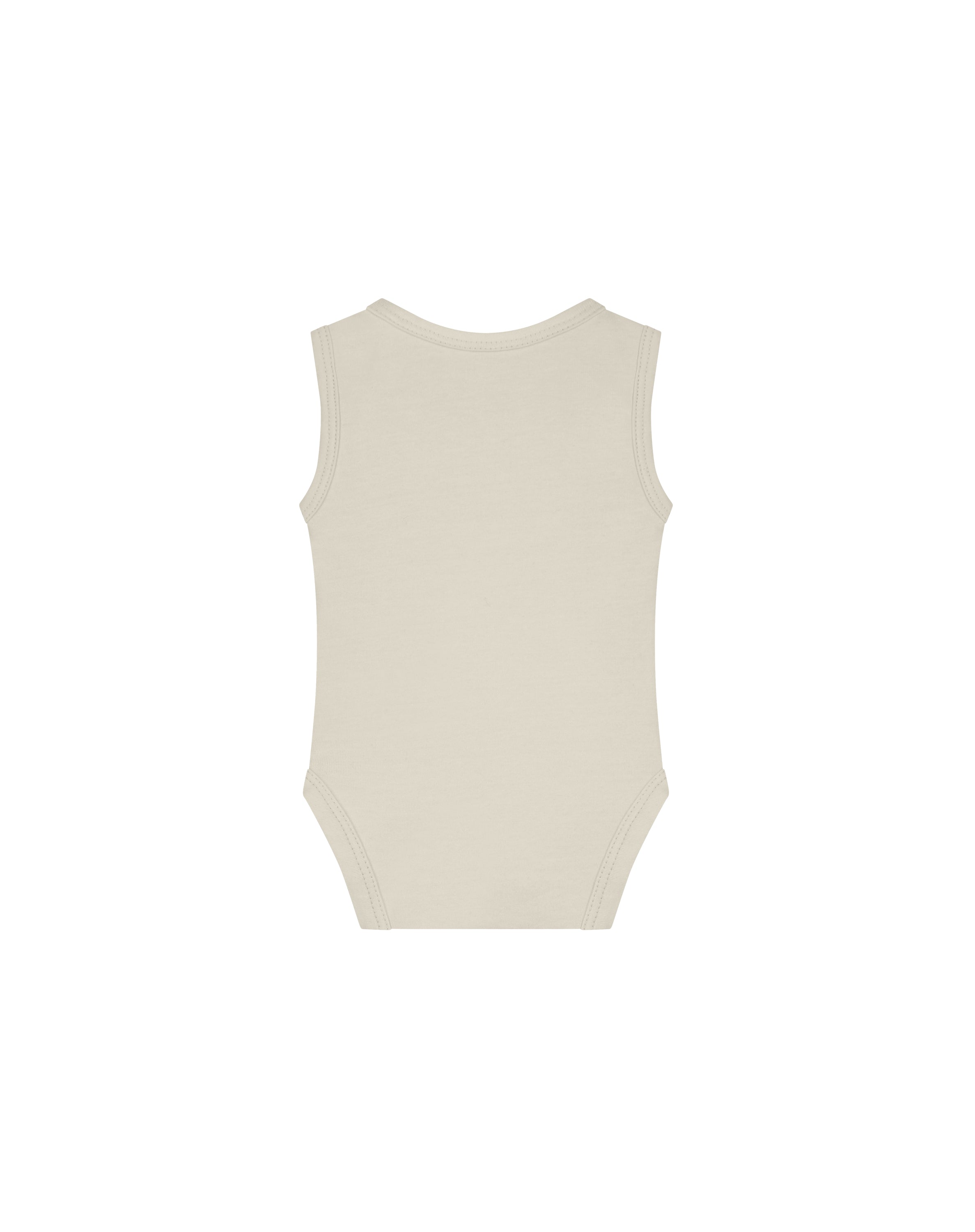 Malelions Baby Signature Bodysuit | Beige