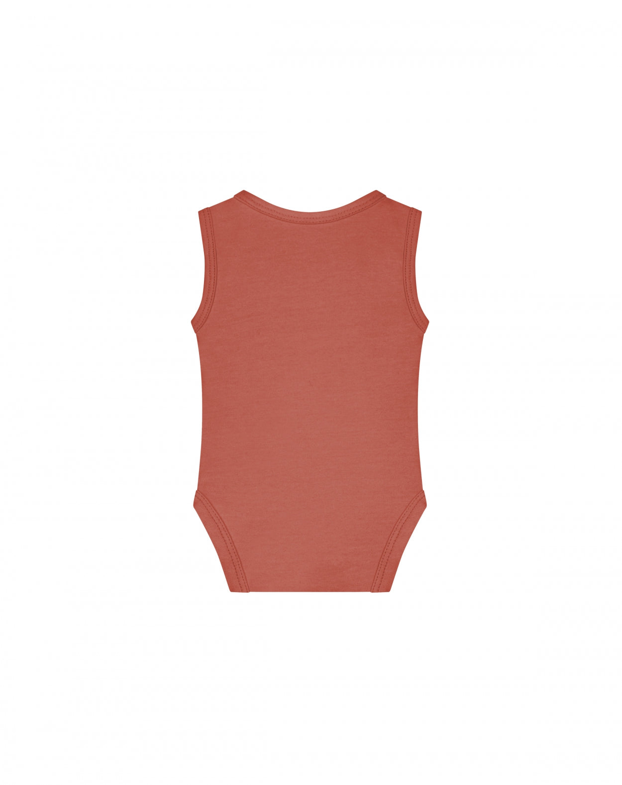 Malelions Baby Signature Bodysuit | Rust