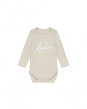 Malelions Baby Longsleeve Bodysuit | Beige