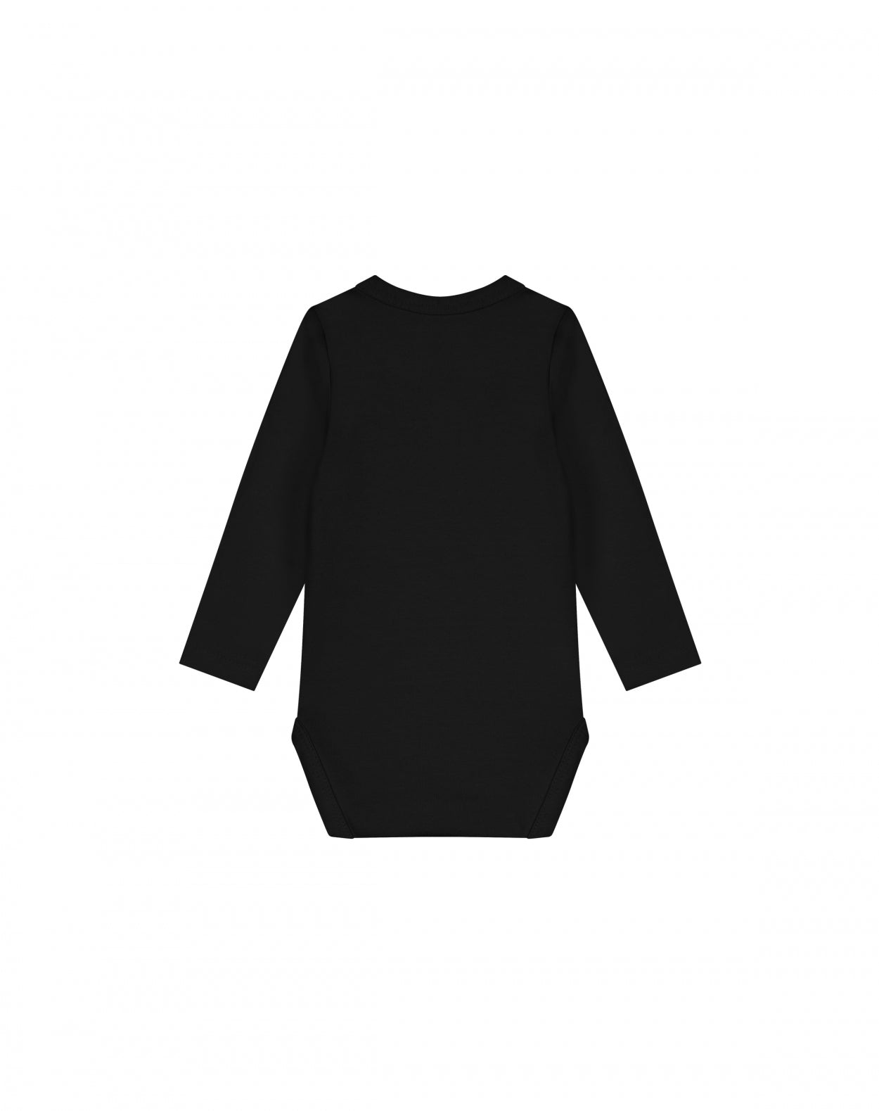 Malelions Baby Longsleeve Bodysuit | Black