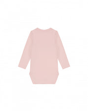 Malelions Baby Longsleeve Bodysuit | Light Pink