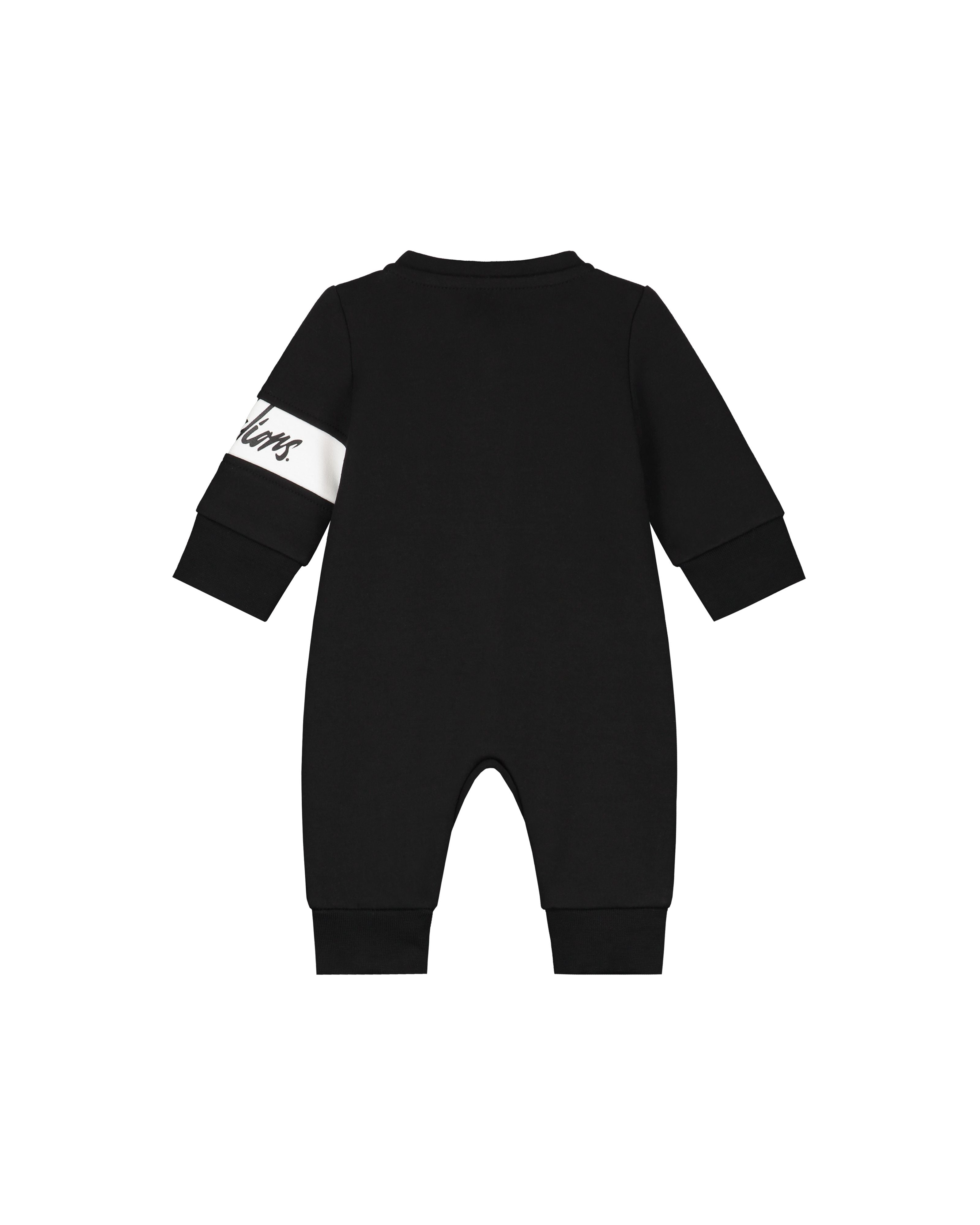 Malelions Baby Crewneck Tracksuit | Black