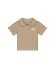 Malelions Baby Mousseline Polo | Taupe