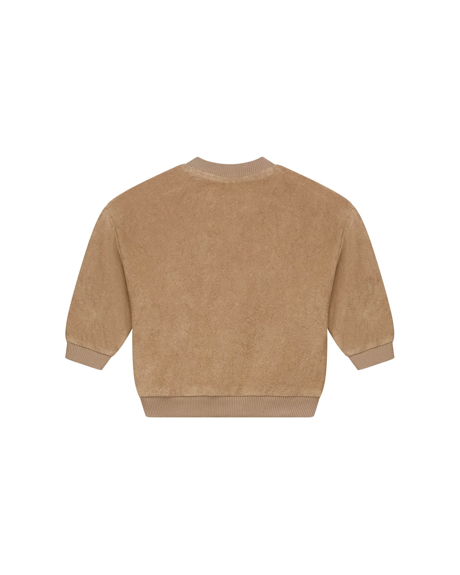 Malelions Baby Toweling Sweater | Clay