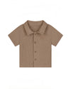  Malelions Baby Waffle Shirt | Latte