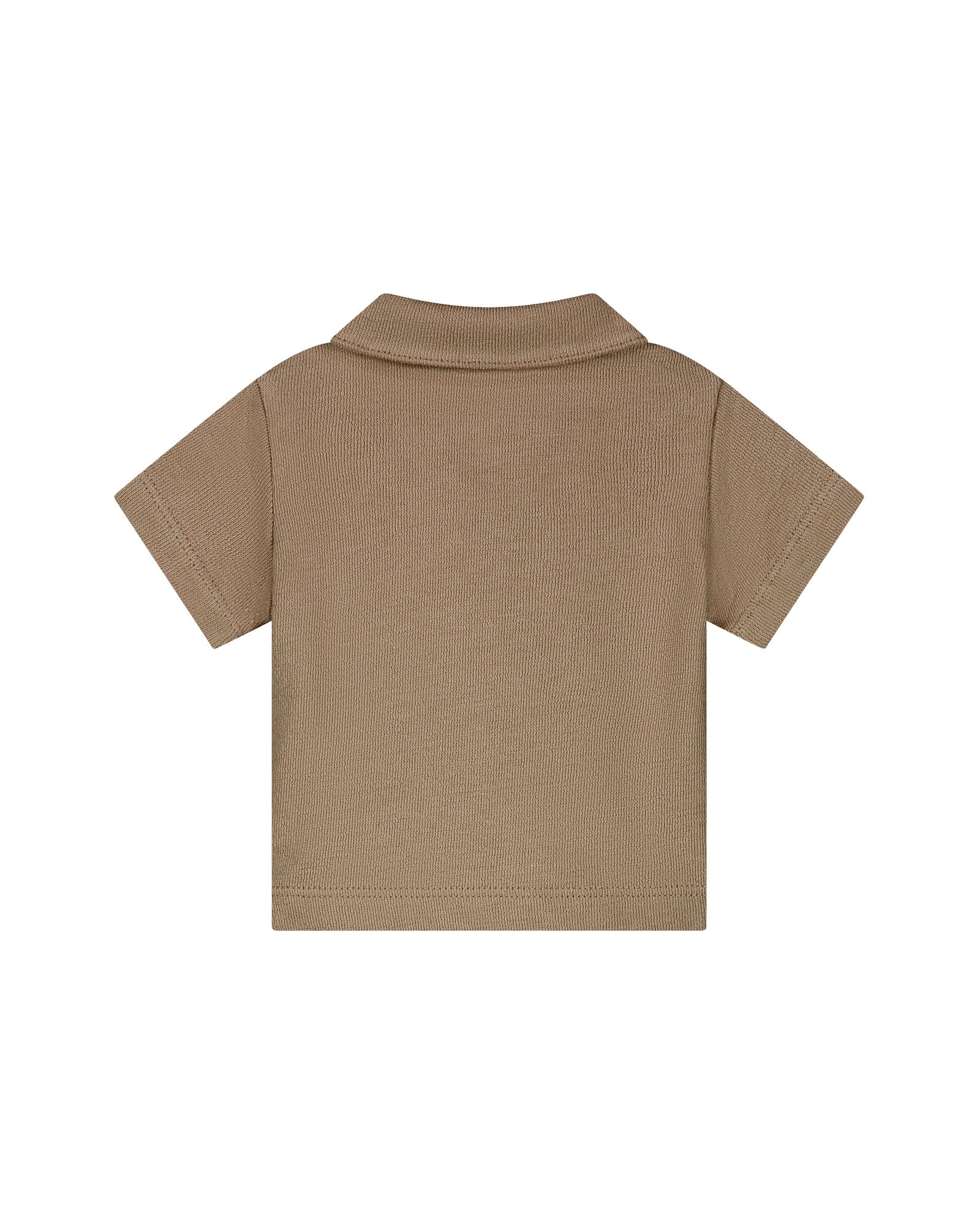 Malelions Baby Linen Polo | Latte