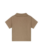 Malelions Baby Linen Polo | Latte
