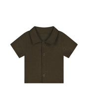 Malelions Baby Bouclé Signature Shirt | Cocoa