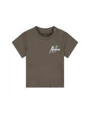 Malelions Baby Signature Melange T-Shirt | Cocoa