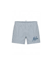 Malelions Baby Seersucker Swim Shorts | Sky Blue