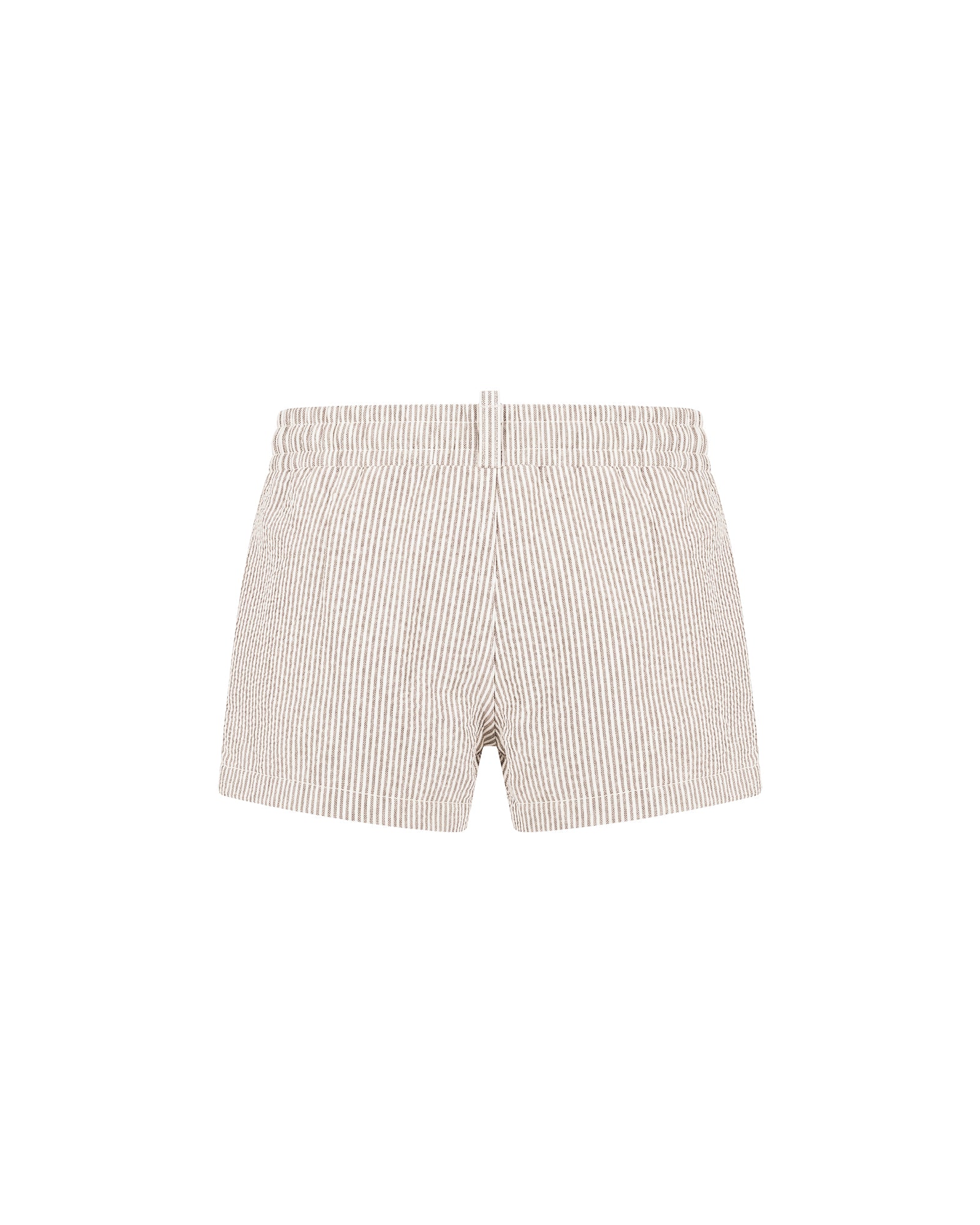 Malelions Baby Seersucker Swim Shorts | Caramel
