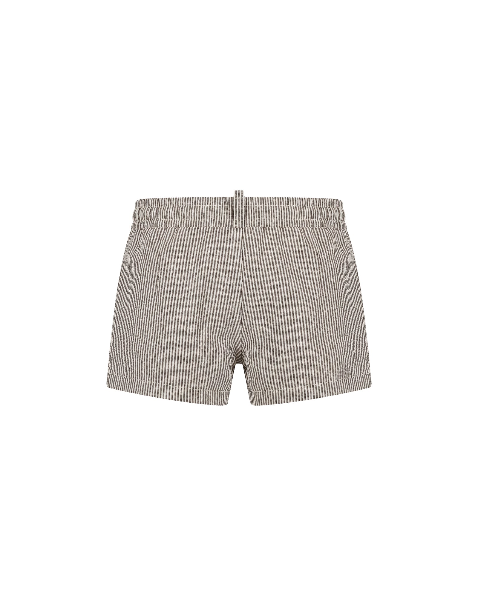 Malelions Baby Seersucker Swim Shorts | Cocoa