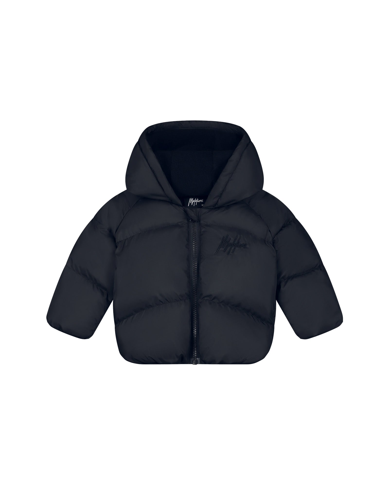 Malelions Baby Signature Puffer Jacket | Navy