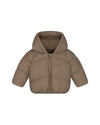  Malelions Baby Signature Puffer Jacket | Dark Taupe