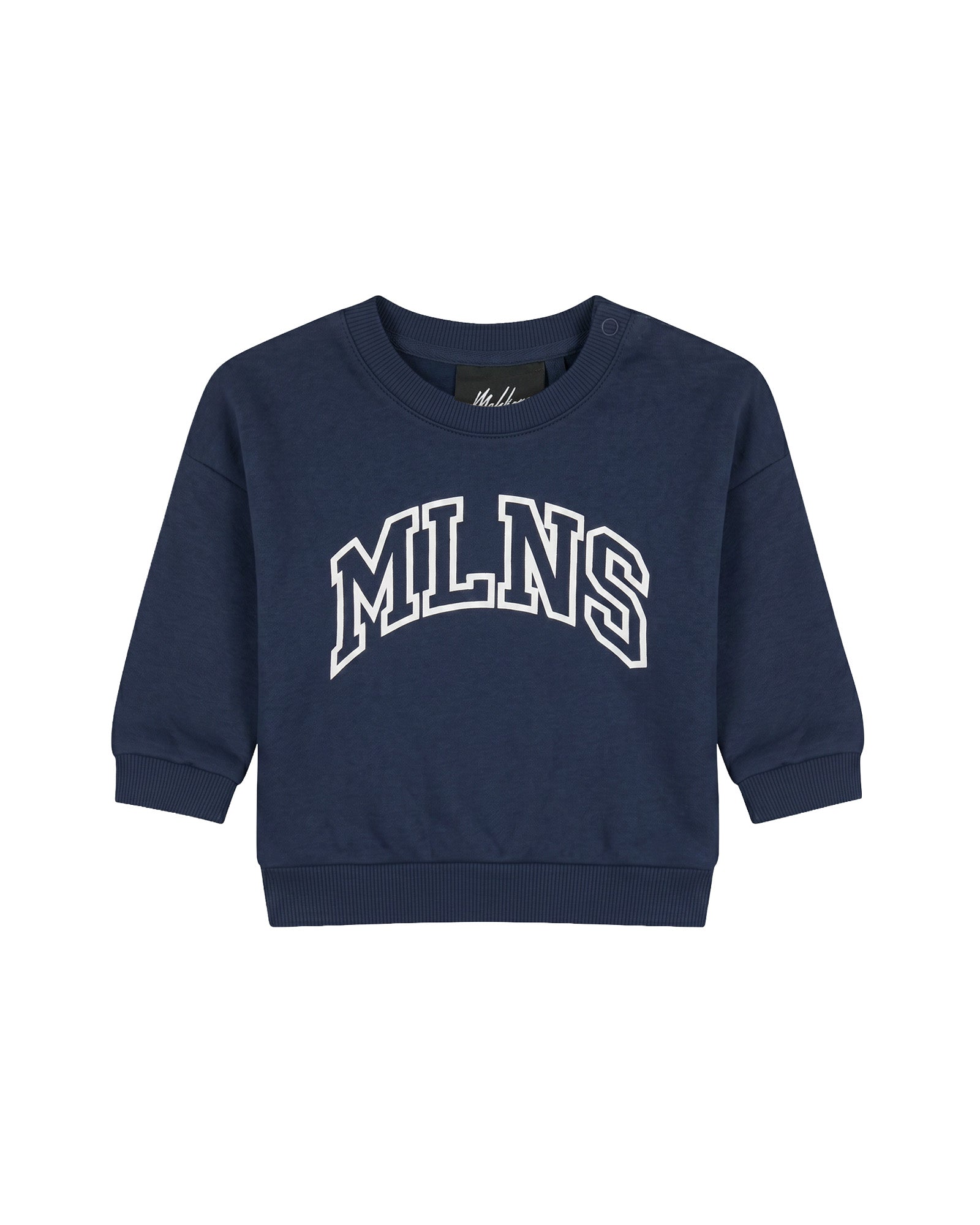 Malelions Baby College Sweater | Navy