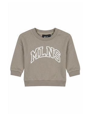 Malelions Baby College Sweater | Sage Green