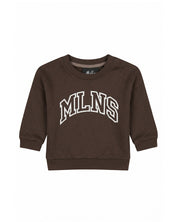 Malelions Baby College Sweater | Dark Brown