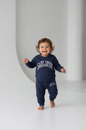 Malelions Baby College Sweatpants | Navy