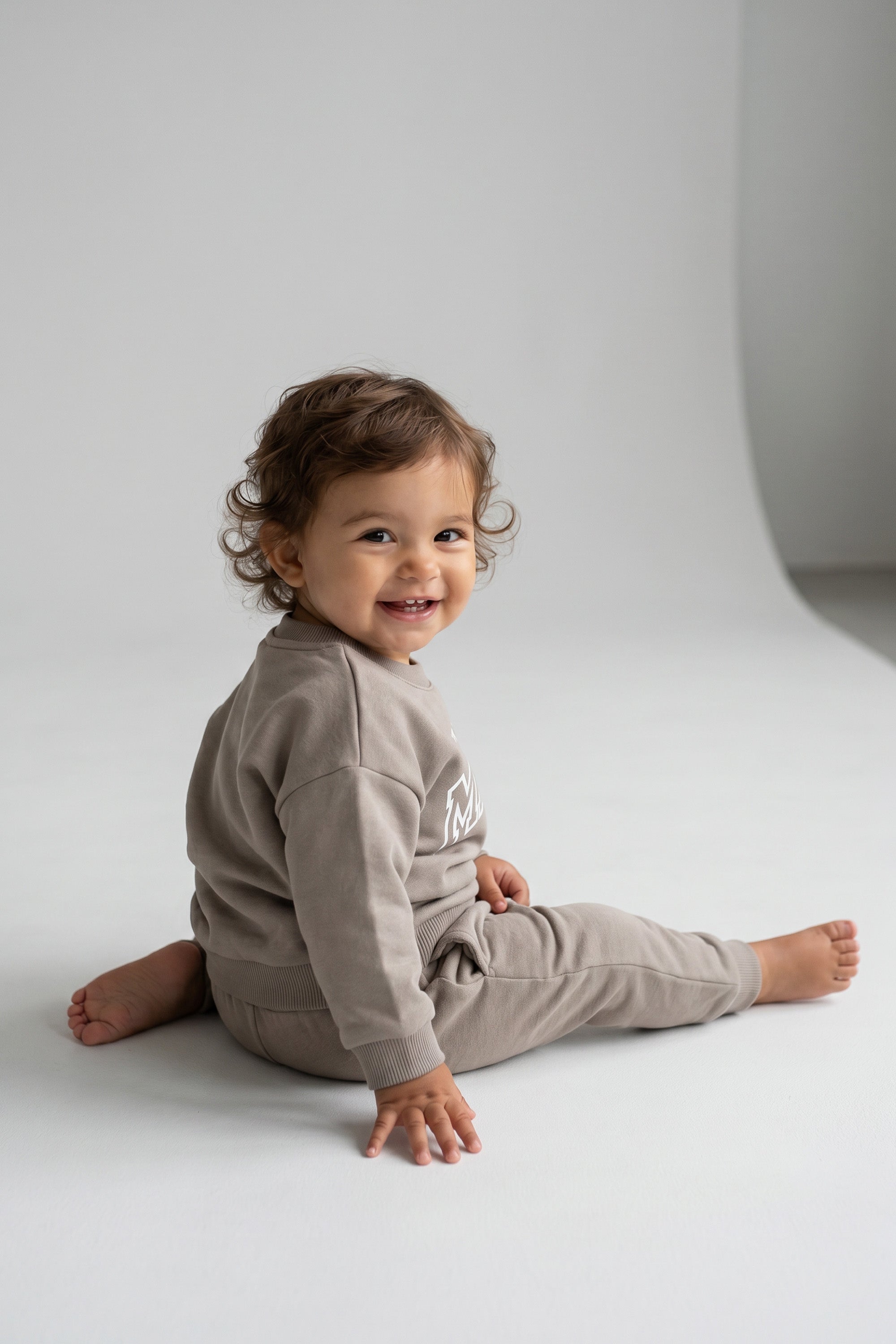 Malelions Baby College Sweatpants | Sage Green