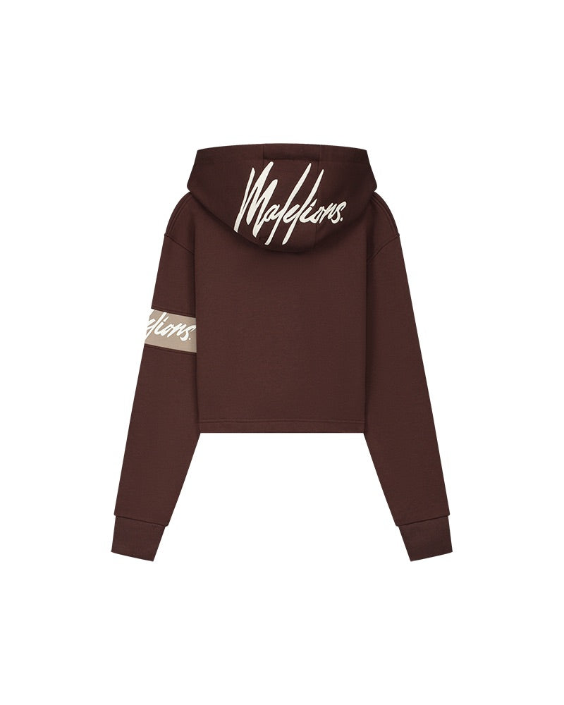 Malelions Women Captain Crop | Brown