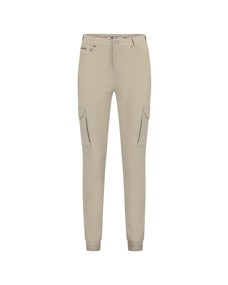  Malelions Women Cargo Pants | Light Brown