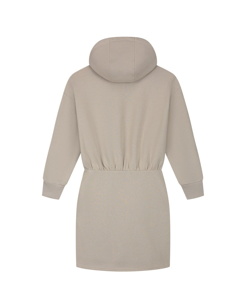 Malelions Women Nena Hoodie Dress | Taupe