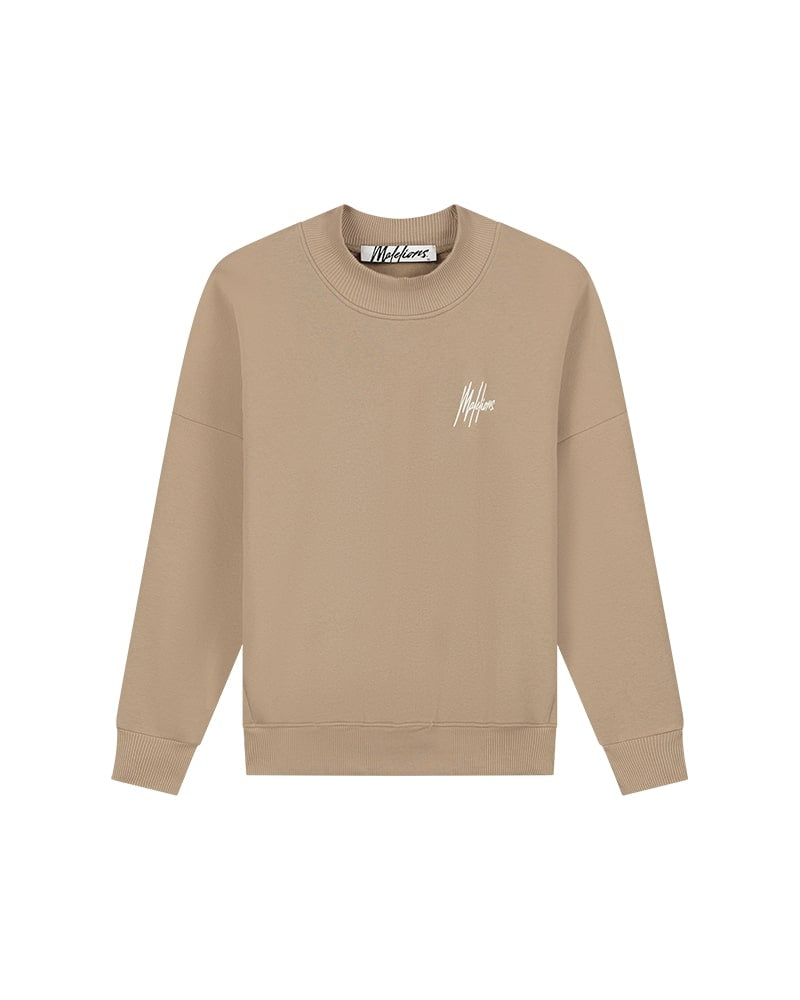  Malelions Women Kylie Sweater | Taupe