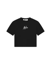 Malelions Women Signature Crop Top | Black