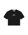  Malelions Women Signature Crop Top | Black