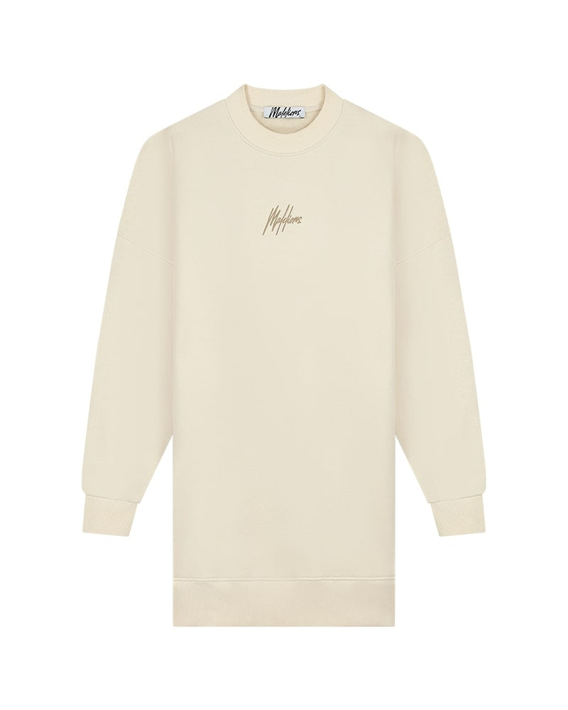  Malelions Women Kylie Sweater Dress | Beige