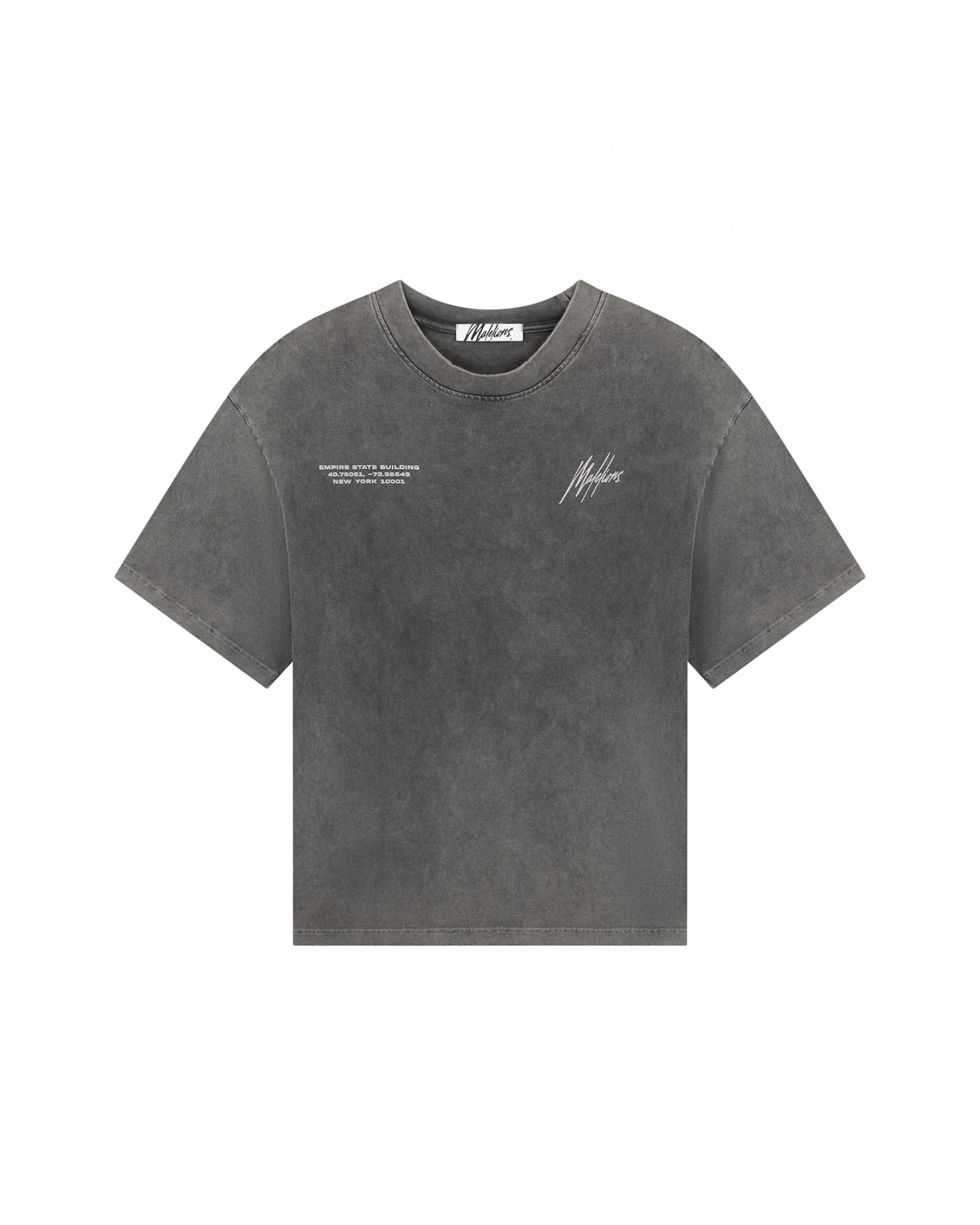 Malelions Women Manhattan T-Shirt | Acid Wash