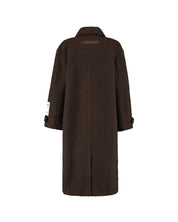 Malelions Women Oversized Label Coat | Brown