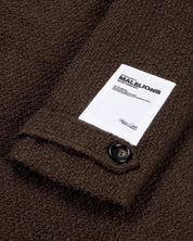 Malelions Women Oversized Label Coat | Brown