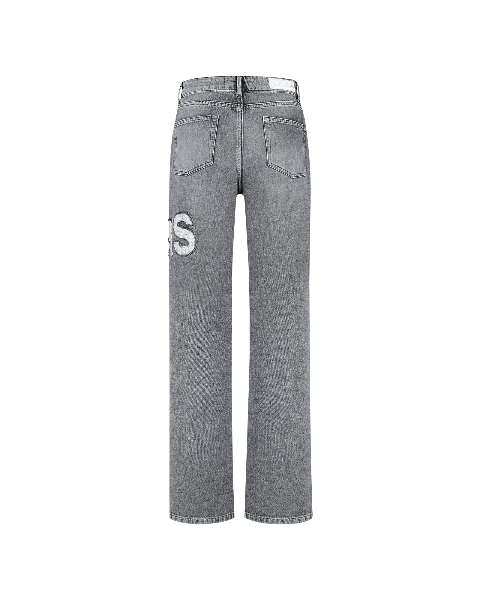 Malelions Women Ripped Jeans | Dark Grey