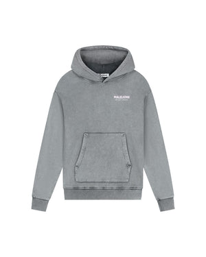 Malelions Women Rhinestone Hoodie | Acid Wash