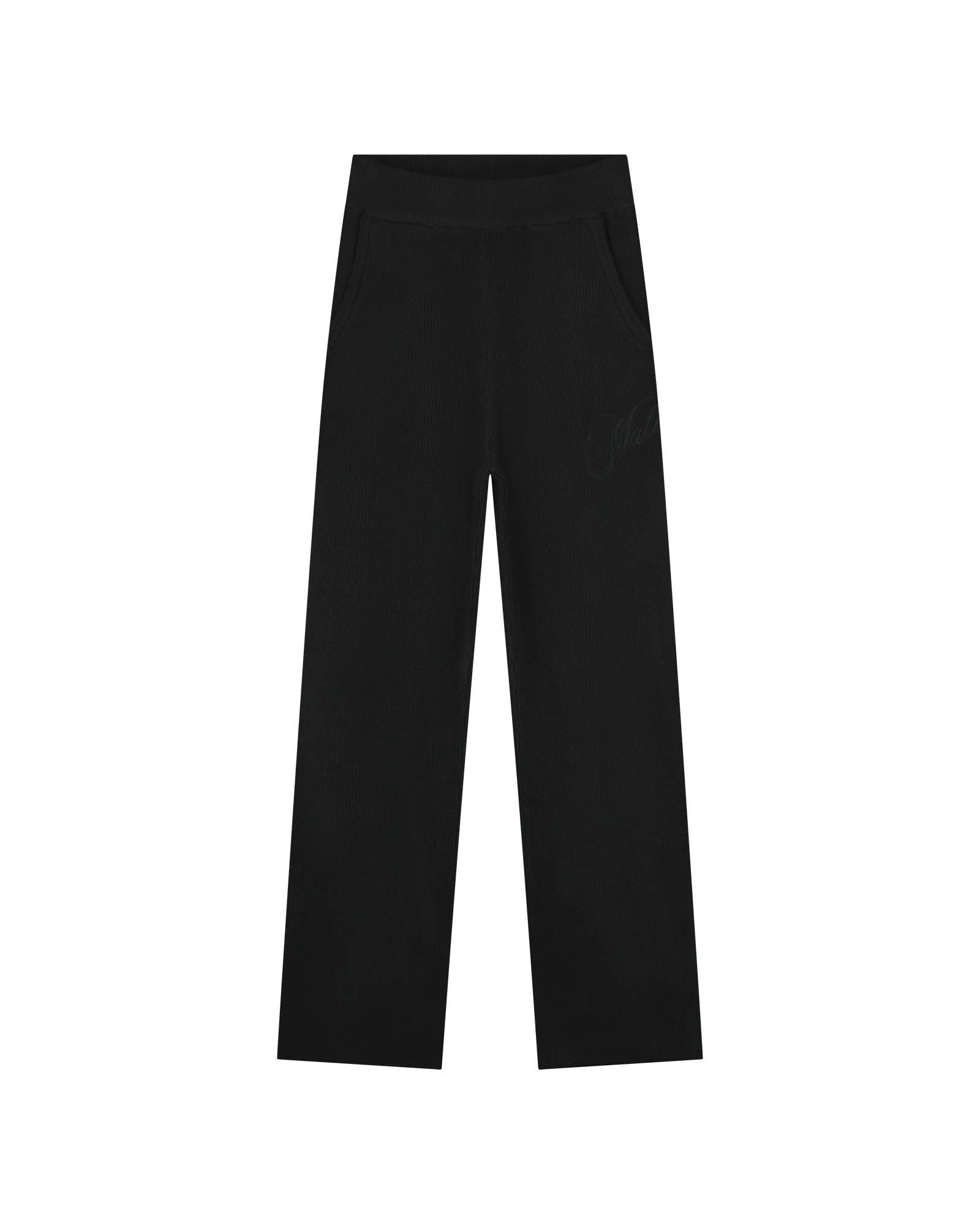 Malelions Women Knit Pants | Black