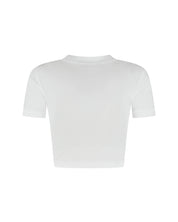 Malelions Women Cropped Top | White