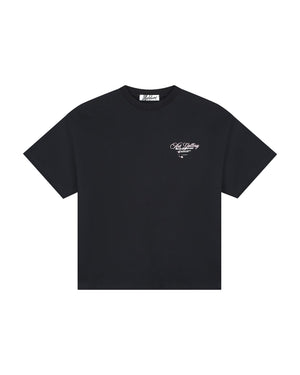 Malelions Women Collectors Oversized T-Shirt | Black/Light Pink