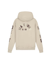 Malelions Women Sherpa Applique Hoodie | Beige