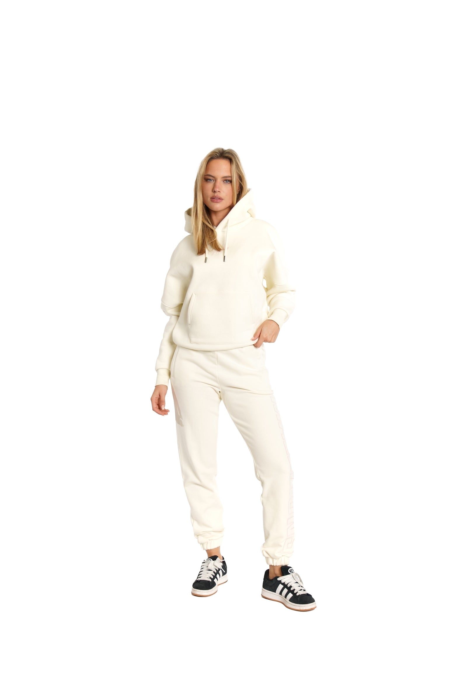 Malelions Damen-Trainingsanzug Kylie | Off-White
