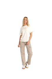 Malelions Women Straight Leg Cargo Pants | Taupe