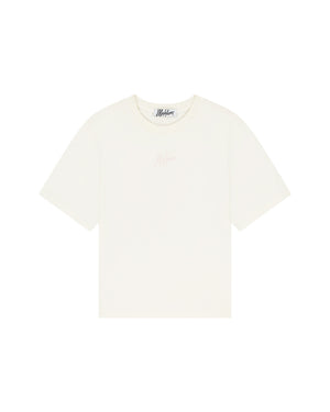 Malelions Women Kylie T-Shirt | Off-White