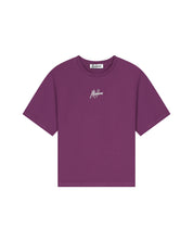 Malelions Damen-T-Shirt Kylie | Aubergine