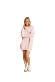 Malelions Women Essentials Sweater Dress | Light Pink